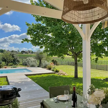 Charmante Maison Avec Piscine Au Coeur Des Vignes * Saint-Philippe-dʼAiguille
