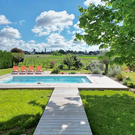 Charmante Maison Avec Piscine Au Coeur Des Vignes Prázdninový dům *