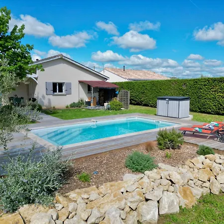 Charmante Maison Avec Piscine Au Coeur Des Vignes Prázdninový dům *